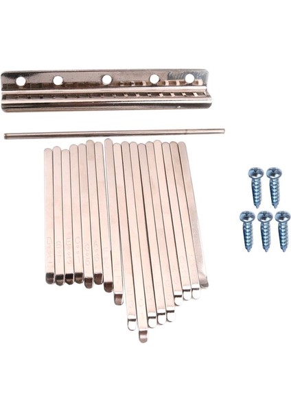 Müzikal Çelik Anahtarları 17 Not Kalimba Thumb Piano Parmak Vurmalı (Yurt Dışından) fiyatları