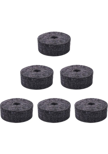 8 Parça Cymbal Felts Yuvarlak Yumuşak Tambur Cymbal Pad Vurmalı Aşıklar Gri (Yurt Dışından) fırsatları