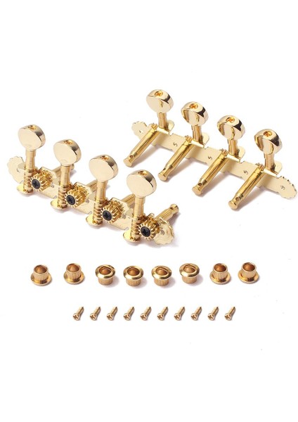 Mandolin Gitar Yedek Tuning Anahtarları Tuner Tuning Pegs Set 4r 4l Altın (Yurt Dışından) indirimleri