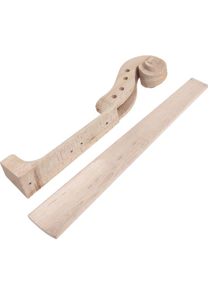 Bitmemiş Headstock Boyun Akçaağaç W / Klavye Klavye 4/4 Keman Için Ayarla (Yurt Dışından)