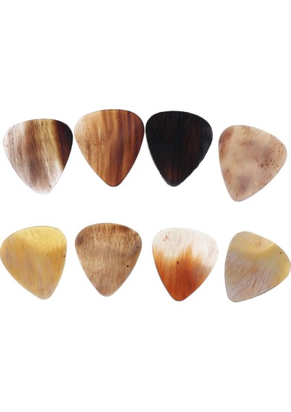 8 Adet Boynuz Gitar Bass Mandolin Banjo Yaylı Enstrüman Için Pleektrums Seçtikleri (Yurt Dışından)
