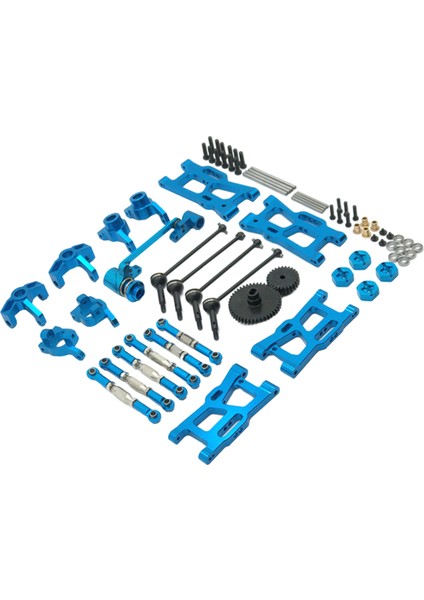 1/12 1/14 Rc Yükseltme Yedek Kit Çekme Çubuğu Wltoys Dıy Accs Mavi (Yurt Dışından)