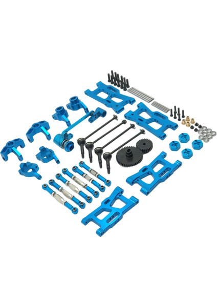 1/12 1/14 Rc Yükseltme Yedek Kit Çekme Çubuğu Wltoys Dıy Accs Mavi (Yurt Dışından)