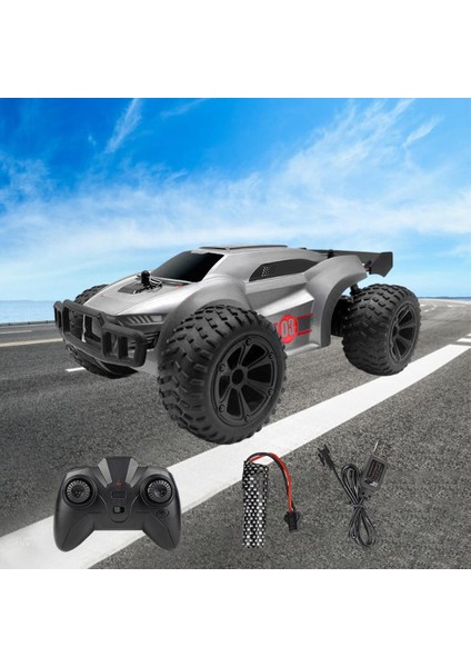 2.4g Elektrikli Rc Yüksek Hızlı Araba 4WD Kaya Paletli Kamyon Araç Gümüş (Yurt Dışından) fiyatları