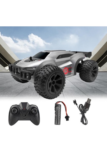 2.4g Elektrikli Rc Yüksek Hızlı Araba 4WD Kaya Paletli Kamyon Araç Gümüş (Yurt Dışından) modelleri