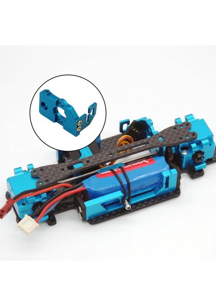 Wltoys Için Alüminyum Motor Montaj Dağı Braketi K989 Paletli Kamyonlar Mavi (Yurt Dışından) modelleri