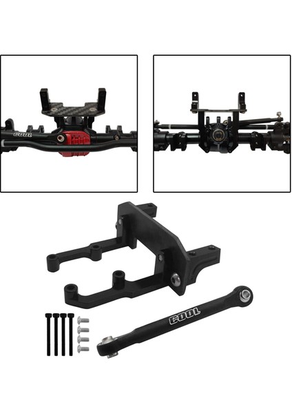 Servo Standı Montaj + Direksiyon Bağlantı Direği Eksenel SCX10 Iı 90046 1/10 Rc Araba Siyah (Yurt Dışından) indirimleri