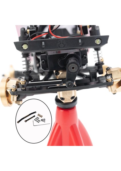 1/24 Paletli Bakır Direksiyon Bağlantı Bağlantısı SCX24 AXI00002 Yükseltme (Yurt Dışından) fırsatları