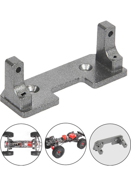 Metal Parçalar SCX10 Iı 1:10 Rc Buggy Kamyon Araba Dıy Değiştirme Aksesuar 1 Adet Servo Dağı (Yurt Dışından)