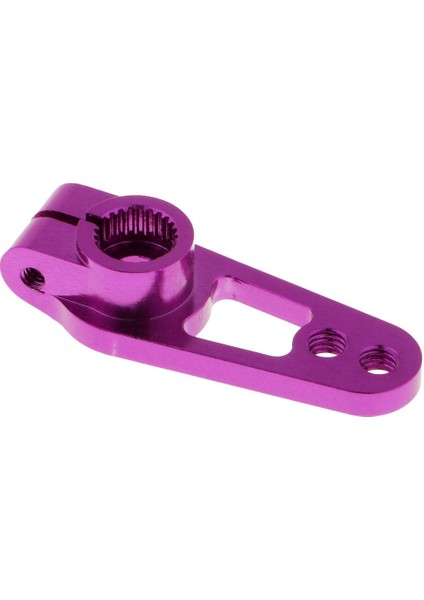 25TEETH Servo Kol Boynuz Rc Model Futaba Sakura D4 Rc Araba Yükseltme Parçaları Mor (Yurt Dışından)
