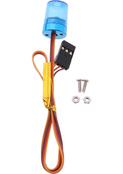 Rc Uyarı Işığı 1/10 Ölçekli Uzaktan Kumanda Araç Modelleri Için Dıy Parçaları Mavi (Yurt Dışından) modelleri
