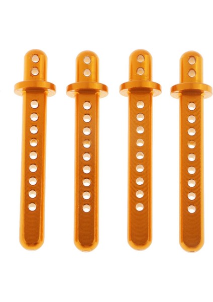 4x 1/10 Rc Araba Kamyon Buggy Yedek Parçaları Vücut Dağı Eksenel SCX10 Accs Altın (Yurt Dışından)