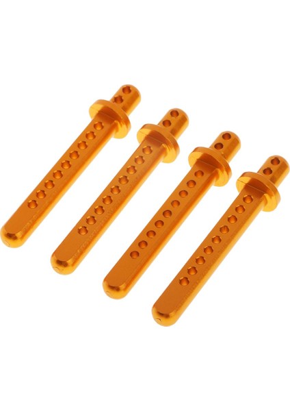 4x 1/10 Rc Araba Kamyon Buggy Yedek Parçaları Vücut Dağı Eksenel SCX10 Accs Altın (Yurt Dışından)
