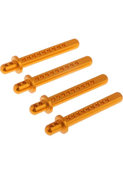 4x 1/10 Rc Araba Kamyon Buggy Yedek Parçaları Vücut Dağı Eksenel SCX10 Accs Altın (Yurt Dışından)