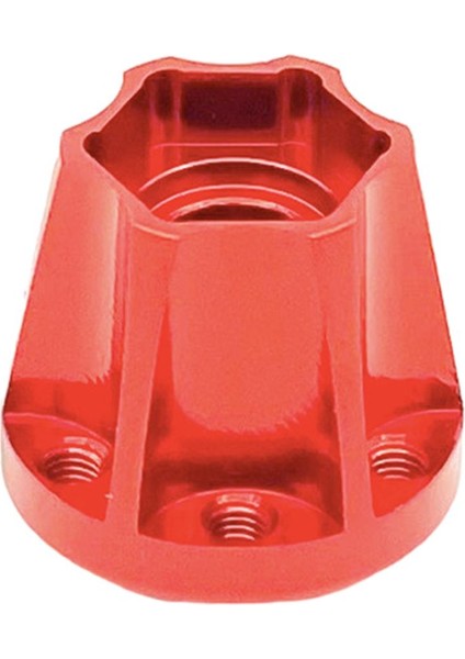 Tekerlek Hex Hubs Yedek Parçaları Için Axial 1/10 SCX10 1.9 / 2.2 Inç Tekerlek Rc Araba 18MM Kırmızı (Yurt Dışından)
