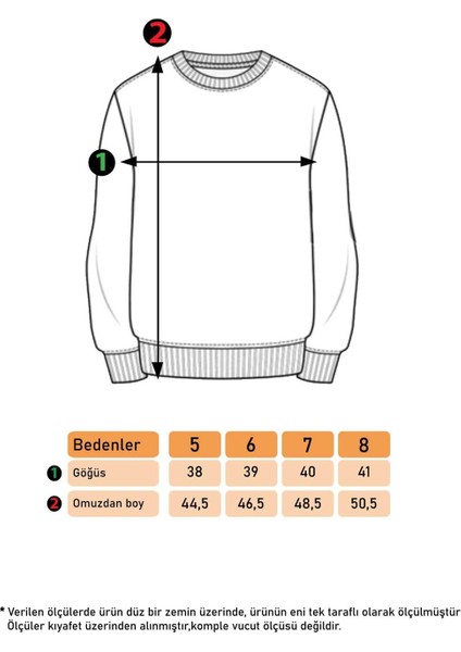 Toontoy Kız Çocuk Baskılı Sweatshirt