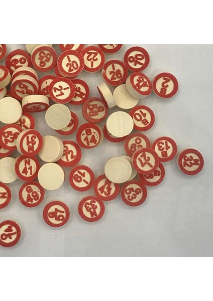 40 Adet Klasik Rus Bingo Oyunu Kağıt Kartları Çocuklar Için 75 Numaraları Cips (Yurt Dışından) modelleri