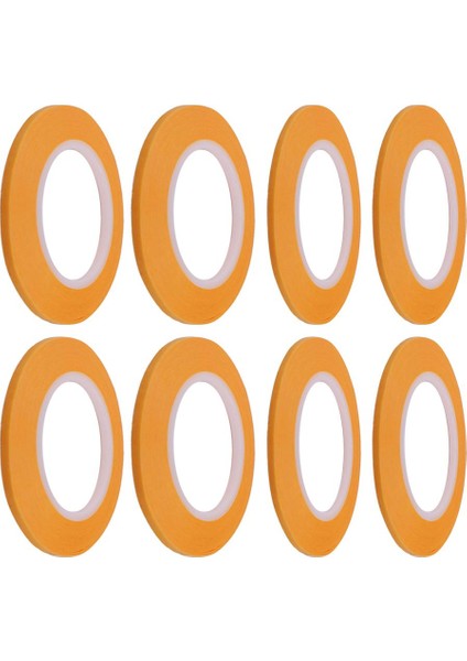 8 Adet Hassas Boyama Modeli Maske Bant Püskürtme Modeli Rulo Bantlar Araçları (Yurt Dışından)