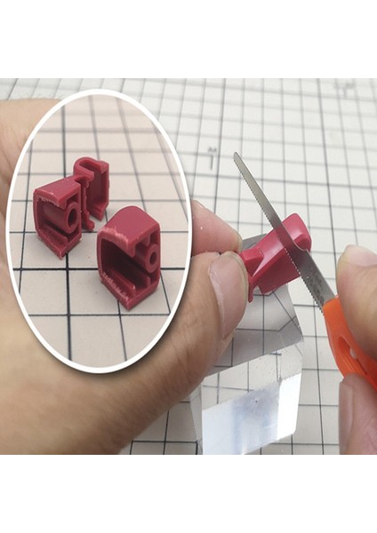 Taşınabilir Paslanmaz El Testere Plastik Plaka Kesme Aletleri Model Hobi (Yurt Dışından)