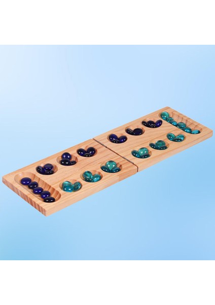 Mancala Afrika Gem Satranç Klasik Strateji Bulmaca Mantıksal Düşünme Oyuncaklar Parti (Yurt Dışından)
