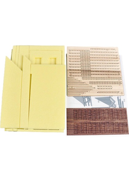 1/35 Bina Modeli Kitleri Kalıntıları Ev Dıy El Sanatları Peyzaj Için 3D Bulmacalar (Yurt Dışından)