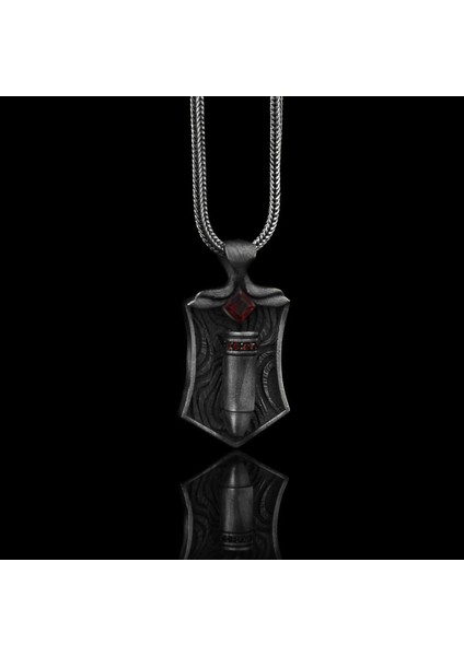 Zirkon Taşlı Motifli 925 Ayar Gümüş Kolye modelleri