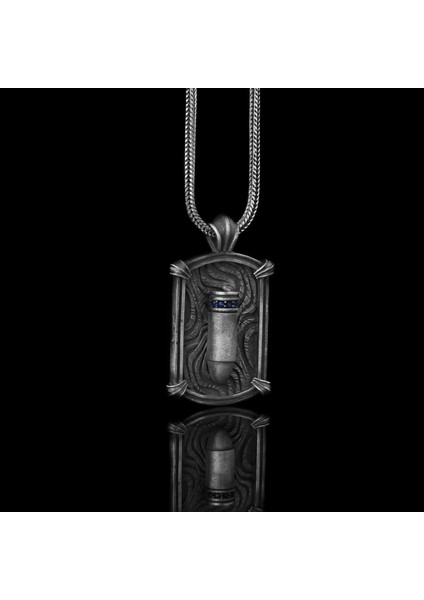 Zirkon Taşlı Motifli 925 Ayar Gümüş Kolye modelleri