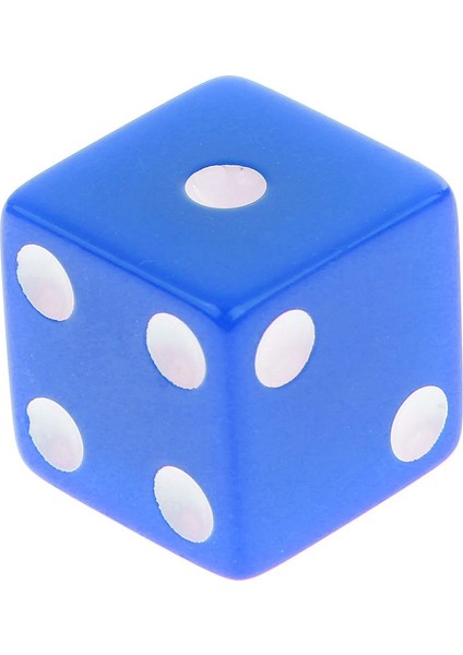 D & D Rpg Oyun Ev Bar Kulübü Için Altı Taraflı D6 Zar Seti Seti 16MM Çok Renkli Mavi (Yurt Dışından) fırsatları