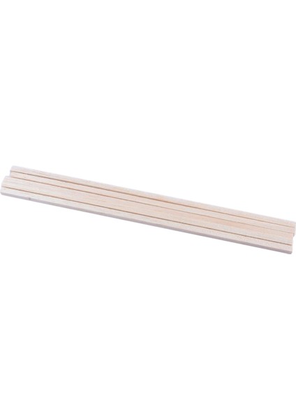 10 Adet 5 * 5 * 250MM Kare Balsa Ahşap Sopa Şerit Zanaat Uçak Tekne Modelleri Dıy (Yurt Dışından)