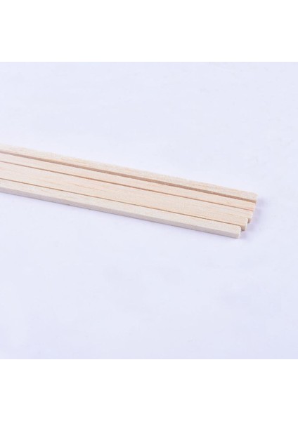 10 Adet 5 * 5 * 250MM Kare Balsa Ahşap Sopa Şerit Zanaat Uçak Tekne Modelleri Dıy (Yurt Dışından)
