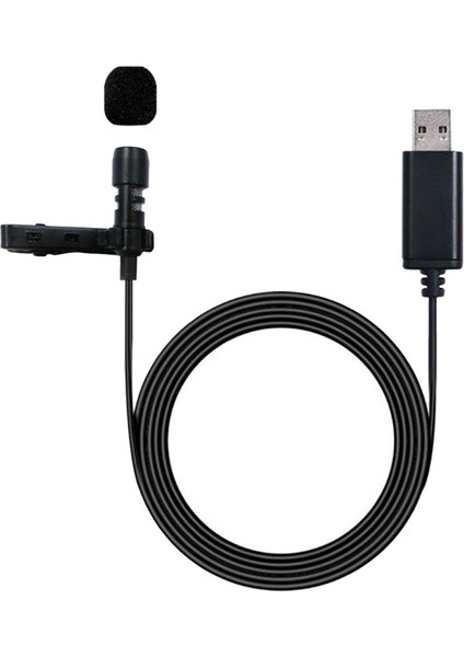 USB Lavalier Mikrofon, Bilgisayar Mikrofon | Tak ve Oyna (Yurt Dışından)