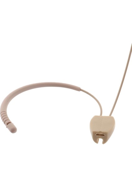 Bej Konu Çift Kulak Kancası Headworn Mikrofon 3.5mm Konuşma Konuşması Için (Yurt Dışından) indirimleri