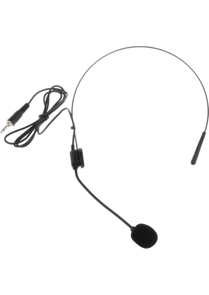 1 Parça Profesyonel Mini Kulaklık Headworn Mikrofon Başkanı Monte Mic Siyah (Yurt Dışından)