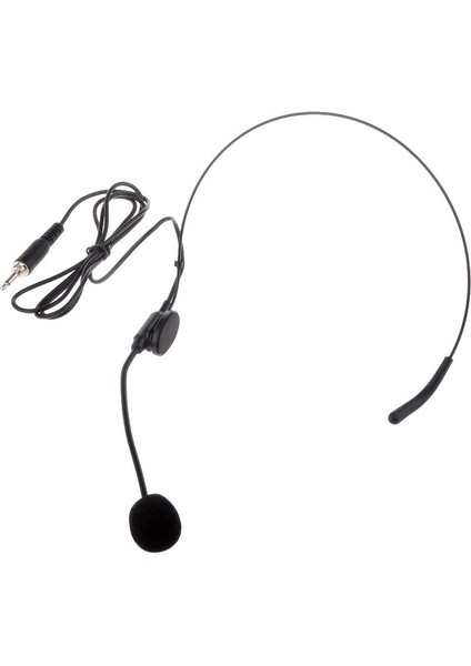 1 Parça Profesyonel Mini Kulaklık Headworn Mikrofon Başkanı Monte Mic Siyah (Yurt Dışından) fiyatları