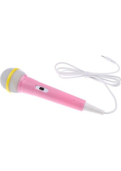 3.5mm Elektronik Öğrenme Makinesi Mikrofon Çocuklar Için Eğitici Oyuncaklar Pembe (Yurt Dışından)