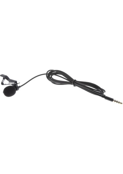 Kablolu 3.5mm Yaka Lavalier Mikrofon Kondenser Mıc + Çanta Smartphone Telefon Için (Yurt Dışından) modelleri