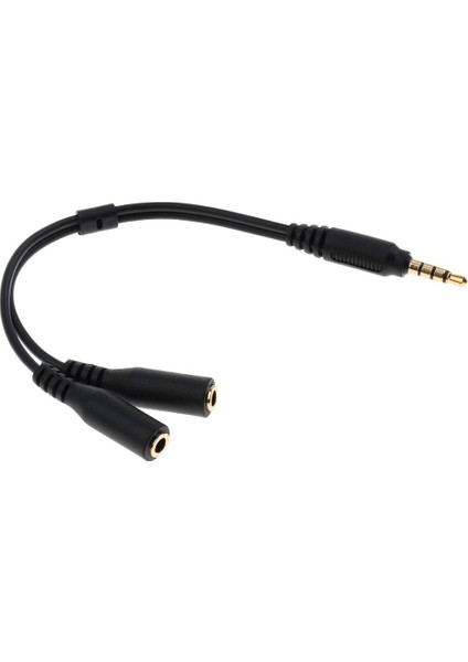 3.5mm 1 Erkek 2 Kadın Kulaklık Kulaklık Ses Kablosu Adaptörü Mic Parçaları (Yurt Dışından) indirimleri