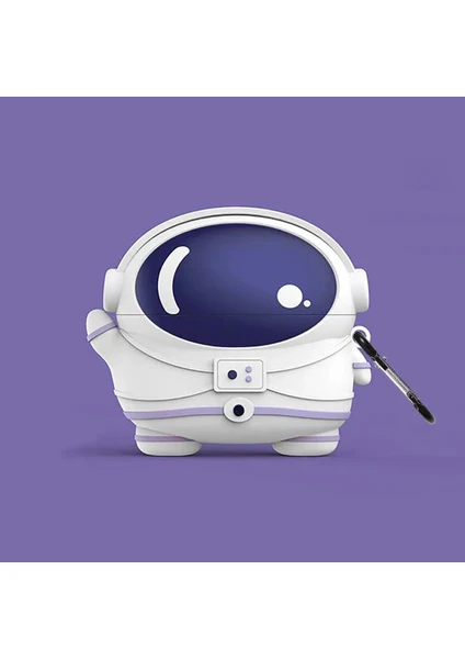 Airpods Pro Kılıf Astronot Mor