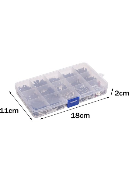 Dıy Rc Araba Vida Kiti Donanım Bağlantı Elemanları Axial SCX10 1/10 Ölçekli Araba (Yurt Dışından) modelleri