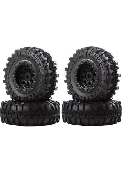 4x Mikro Paletli 1/24 Tekerlekler ve Lastikler 1.0 "axial SCX24 Mini Z Parçaları Için (Yurt Dışından)