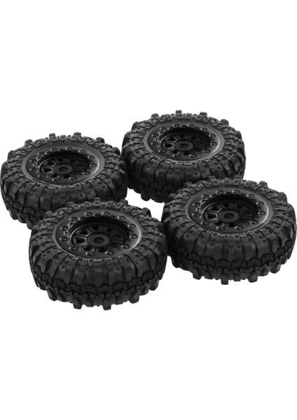 4x Mikro Paletli 1/24 Tekerlekler ve Lastikler 1.0 "axial SCX24 Mini Z Parçaları Için (Yurt Dışından)