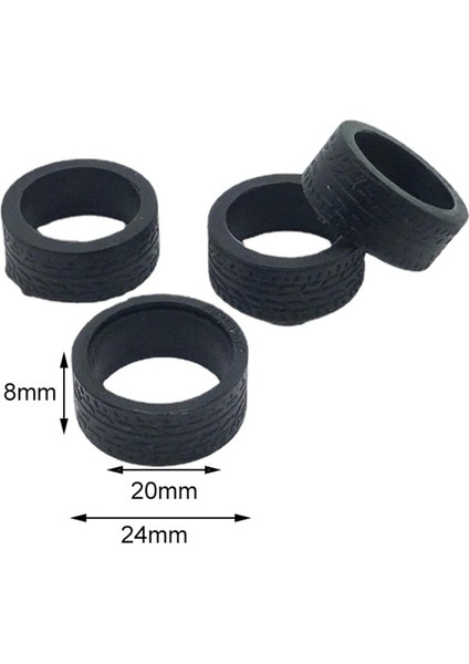 4 Adet Yarış Araba Kauçuk Lastikler Wltoys K999 Için Set K999 1/28 Yarış Araba Hobi Modeli (Yurt Dışından) modelleri