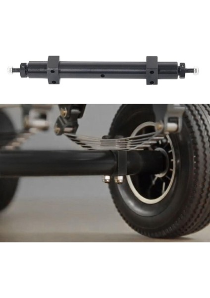 Metal Arka Tekerlek Aks 1/14 Rc Römork Parçaları Için Uygun 120MM (Yurt Dışından) fırsatları