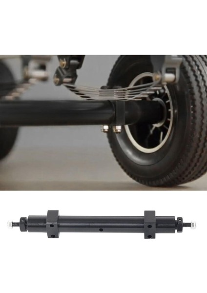 Metal Arka Tekerlek Aks 1/14 Rc Römork Parçaları Için Uygun 120MM (Yurt Dışından) indirimleri