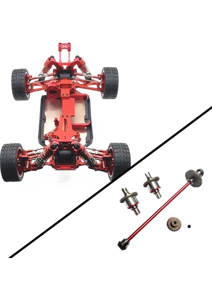 Wltoys Için Azaltma Dişli Merkezi Axle Drive Mili 1/12 124018 Yedek Yükseltme 1:14 Set (Yurt Dışından) fırsatları