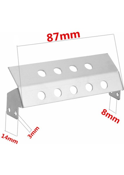 Rc Direksiyon Karter Guard Değiştirme 1/10 Axial D90 Araba 87MM / 3.4 '' (Yurt Dışından) fırsatları