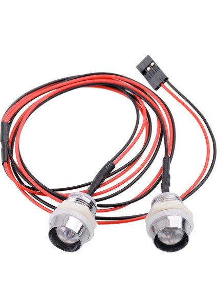 10MM Beyaz Işıklar Lamba Kiti Rc Araba 1/5 1/8 1/10 1/12 1/16 Hsp (Yurt Dışından)