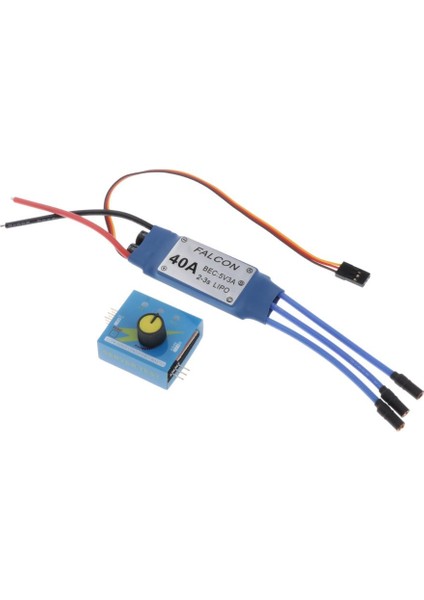 40A Rc Helikopter Uçak Için Fırçasız Motor Hız Kontrol Esc (Yurt Dışından)