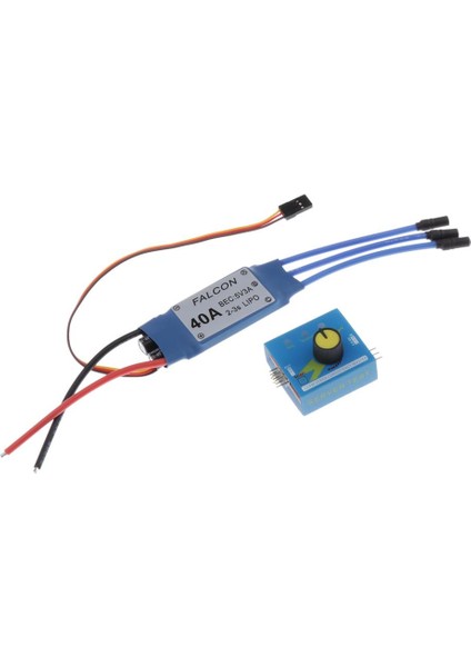 40A Rc Helikopter Uçak Için Fırçasız Motor Hız Kontrol Esc (Yurt Dışından)