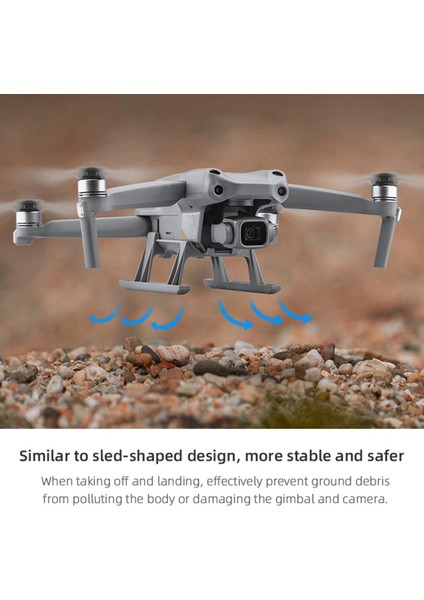 2s Quadcopter Vücut Için Yükseklik Uzatma Iniş Dişli Bacak Skid (Yurt Dışından) modelleri